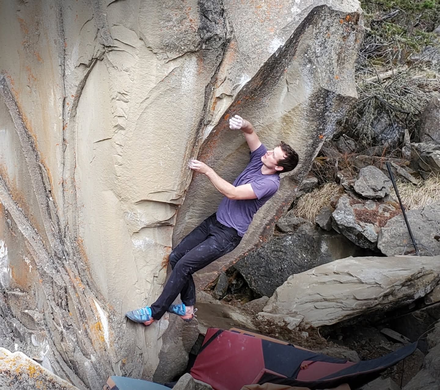Skyline bouldering area